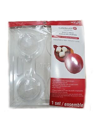 3-Part Chocolate Ornament Mold Bakeware
