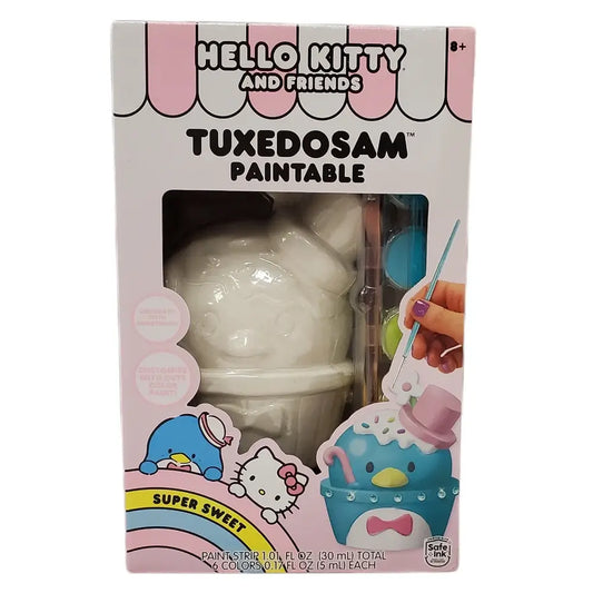 Hello Kitty and Friends "TUXEDOSAM PAINTABLE" Craft Kit