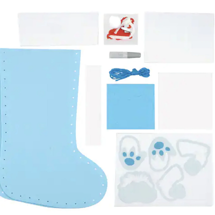 Creatology DIY Christmas Stocking Kit - Blue Monster