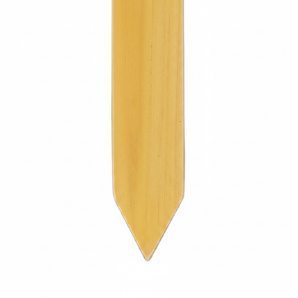 Close-up of Ashland King 36 inch yard stake showing stake tip and material construction detail