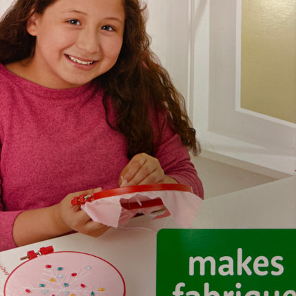 Creatology snowflake embroidery hoop kit