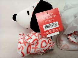 VALENTINE'S DAY SNOOPY PEANUTS HALLMARK 7 INCHES