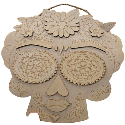 Día De Los Muertos DIY Wood Decor