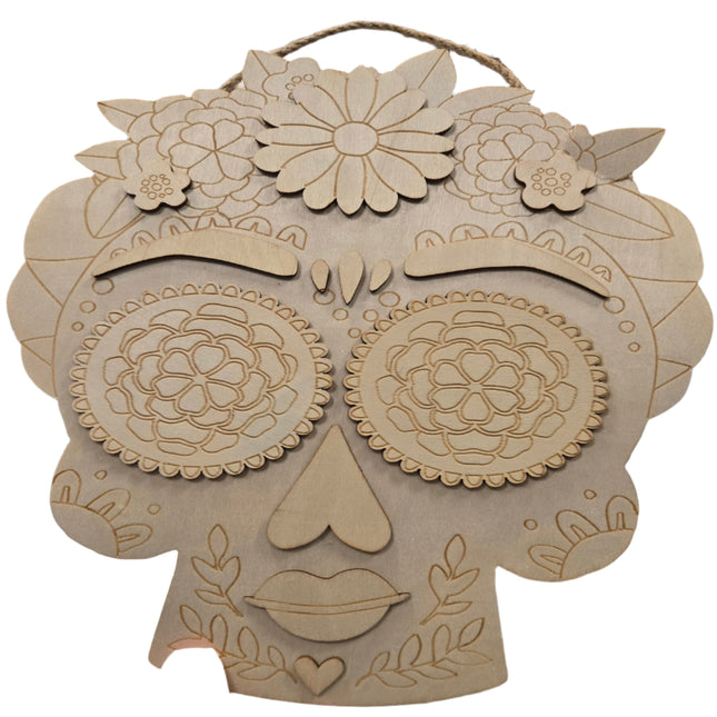 Día De Los Muertos DIY Wood Decor