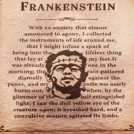Ashland Midnight Moon Frankenstein Plaque 8" x 6" x 1.5"