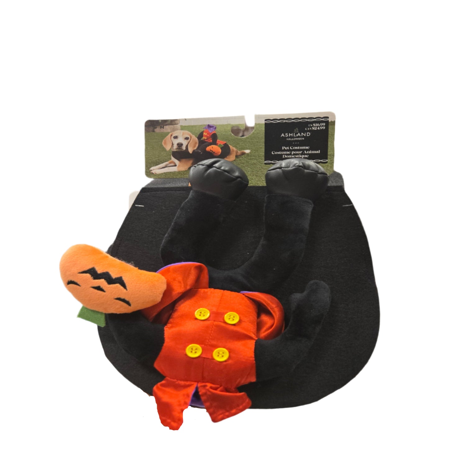 Headless Horseman Pet Costume Size Medium