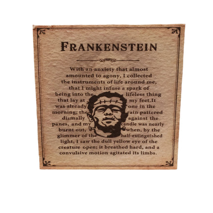 Ashland Midnight Moon Frankenstein Plaque 8" x 6" x 1.5"