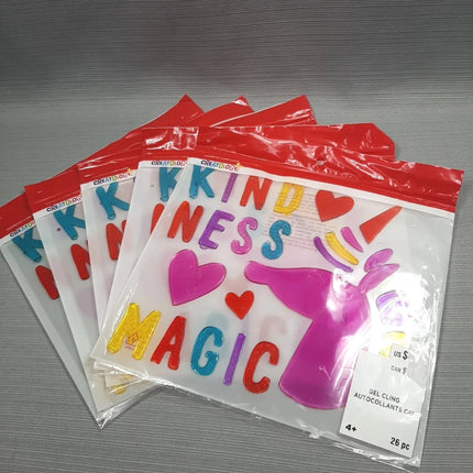 26-Pc Valentine's Window Gel Clings Set by Creatology