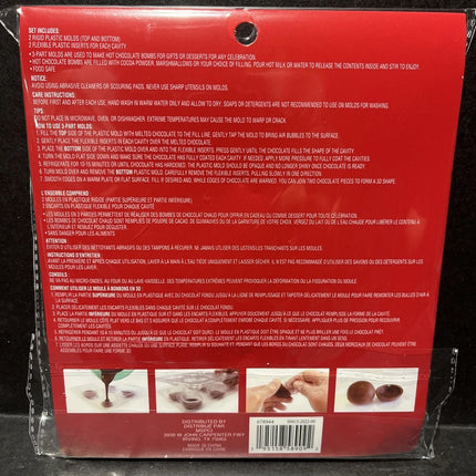 Valentine's Day Geo Heart Candy Mold, 3-Part