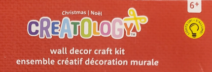 Creatology Christmas Light-Up Wreath Making Craft Kit