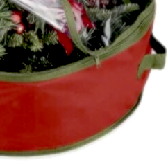 30" Whitmor Christmas Holiday Wreath and Garland Bag